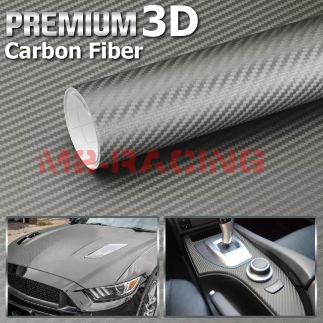 3D Carbon Fiber Clear Transparent Texture Matte Vinyl Car Wrap Sticker  Decal DIY
