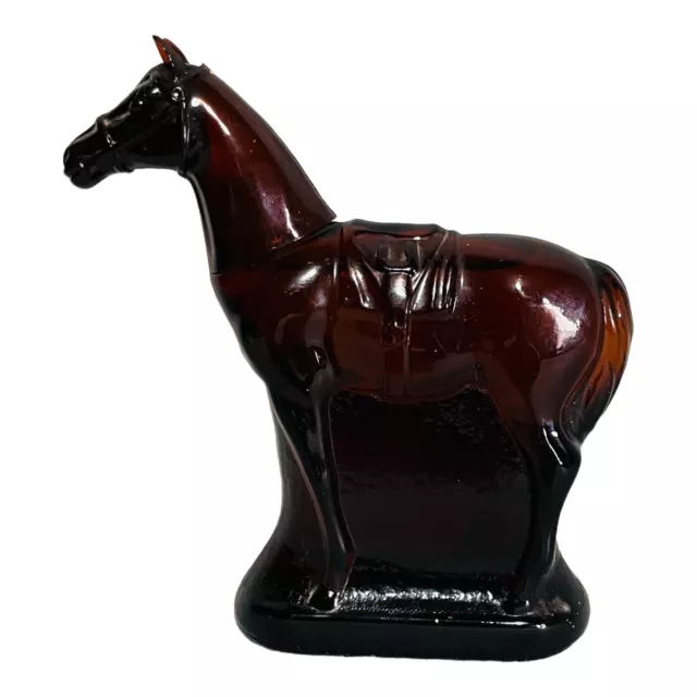 FULL & UNOPENED Vintage Avon Aftershave Horse Bottle - Deep Woods 145ml - Racing