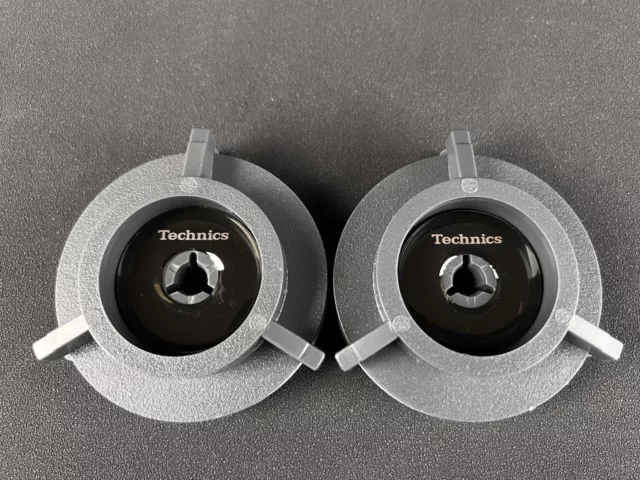 New pair Technics Nab Hub Adapters For Reel To Reel Tape Recorder
