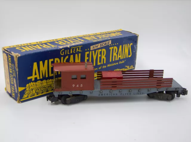 [MF USED] American Flyer No. 945 American Flyer Lines Work Caboose with Box