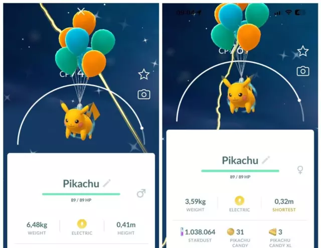 Pokémon GO Shiny Flying Pikachu with Purple Balloons – Singapore – Trade  20.000 stardust (Read Describe) - PoGoFighter