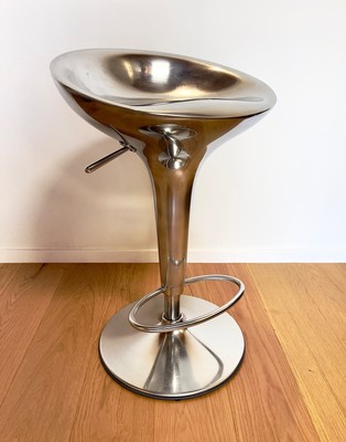 Sgabello Bombo Magis ALLUMUNIO design Stefano Giovannoni ORIIGINALE footstool 
