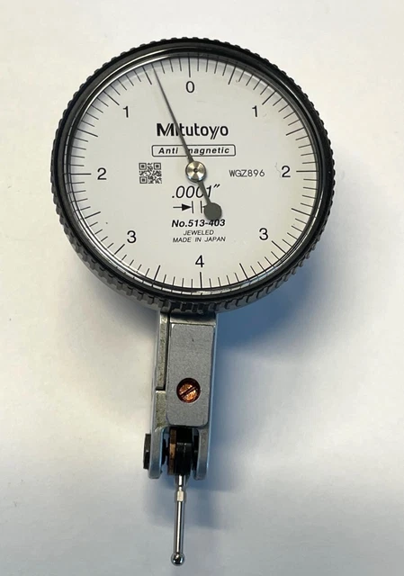 Mitutoyo 513-402-10 Quick-Set Dial Test Indicator, .030" Range, .0005"
