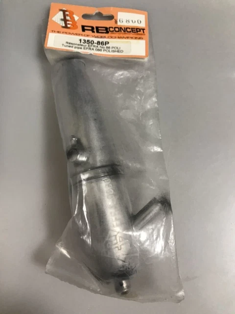 Rb Concept Tuned Polished Muffler Efra086 In 18 Out 1350-86P Discontinued