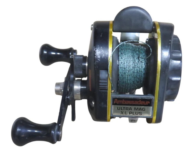 84年 ABU AMBASSADEUR ULTRAMAG XL PLUS 1984 Abu Garcia Ambassadeur Ultramag XL Plus Fishing Reel | eBay