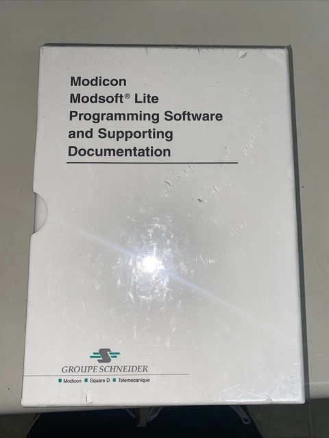 Modsoft Lite PLC Software disks, Version 2.51 Modicon Micro brand new sealed