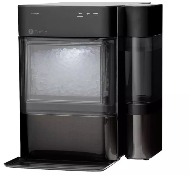 GE Profile - Opal 1.0 Nugget Ice Maker with Side Tank - Black
