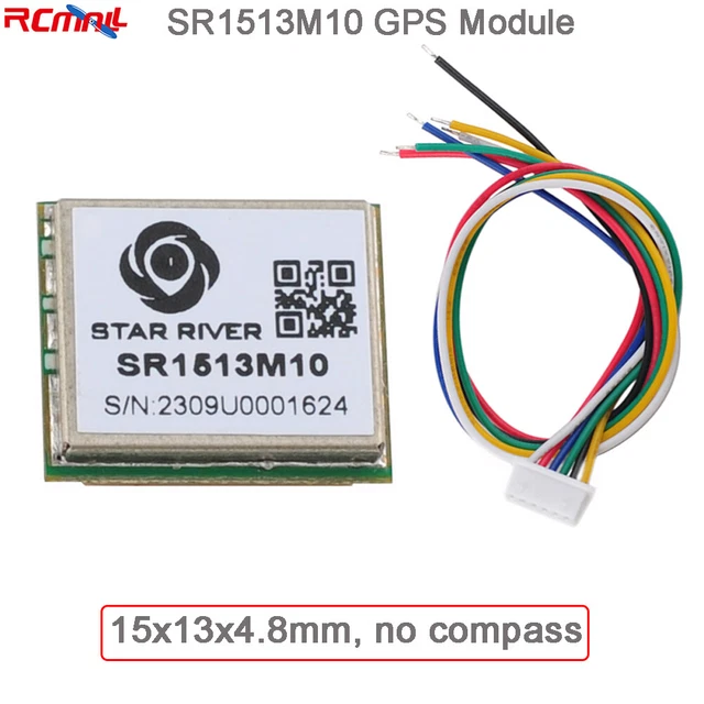 SR1513M10 GPS Glonass Receiver Module 15x13x4.8mm for Arduino Flight Control SR1513M10 GPS Glonass Receiver Module 15x13x4.8mm for Arduino Flight Control