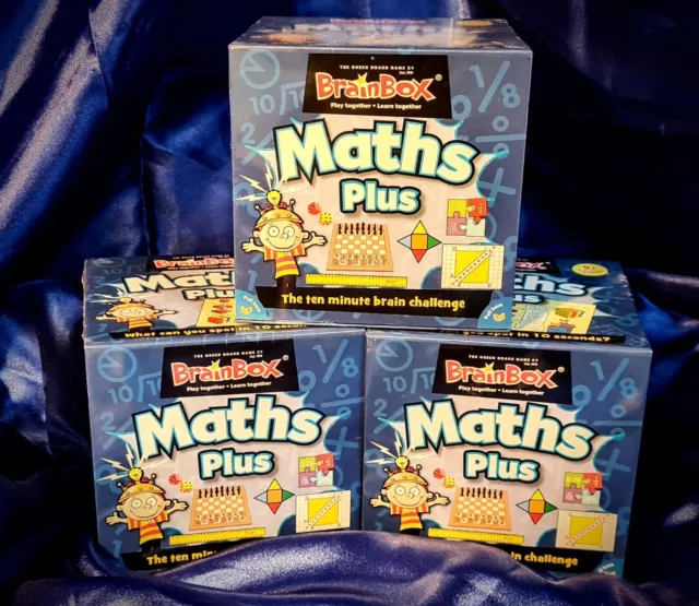 BrainBox Maths Educational Game Fun Memory Observation Gift New