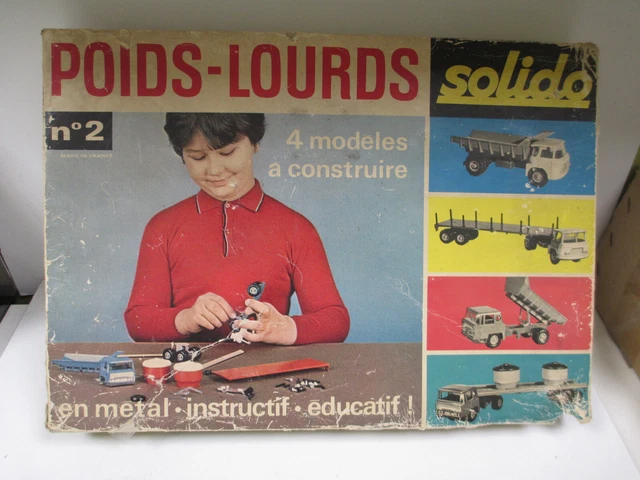 N°2 SOLIDO DEMONTABLE GRAND CHASSIS CAMION STRADAIR 1/43