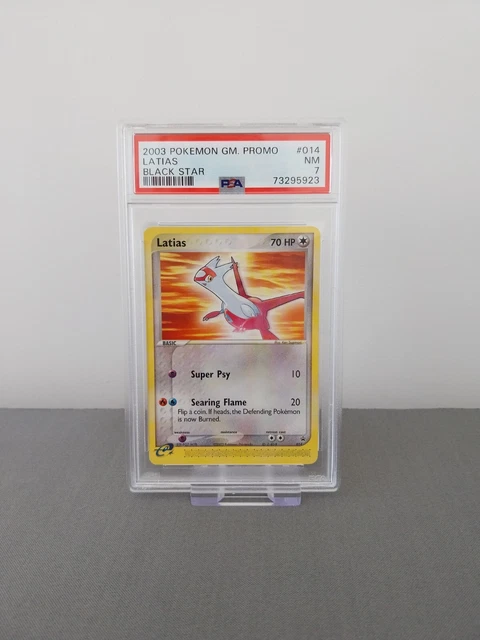 2003 Nintendo Black Star Promo Latias 014 - PSA 7 - Rare Pokemon Card
