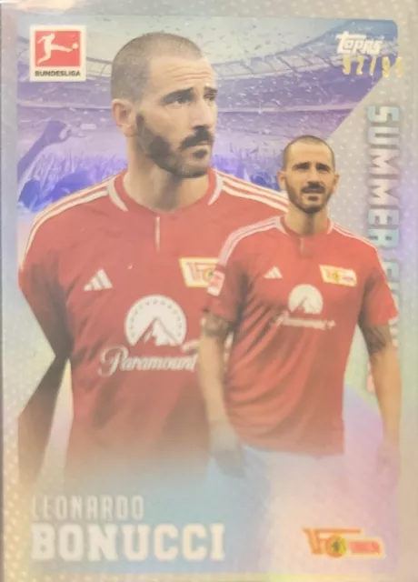 Topps Bundesliga - Summer Signing - Leonardo Bonucci /99