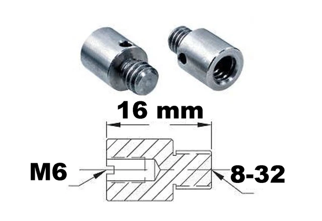 Adaptateur Filetage M8 M10 Pas 1 Mm Interne Externe Helicoidee