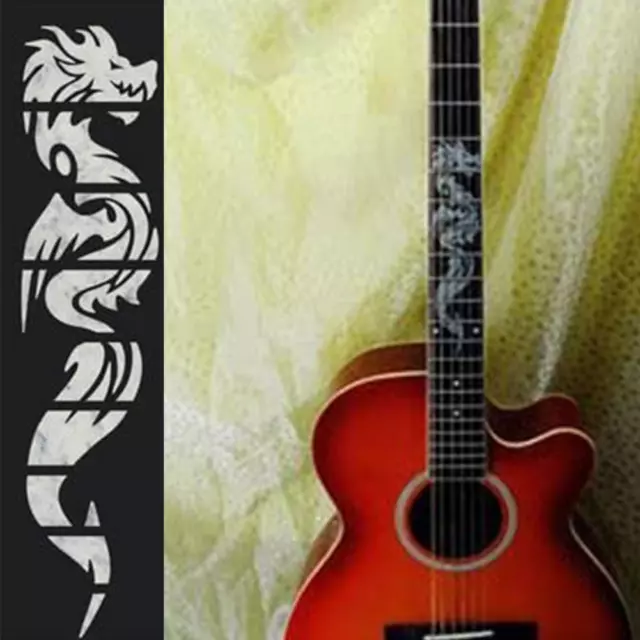 Guitar Fretboard Sticker Chinese Dragon For Acoustic Fret H. Electric Inlay A G3