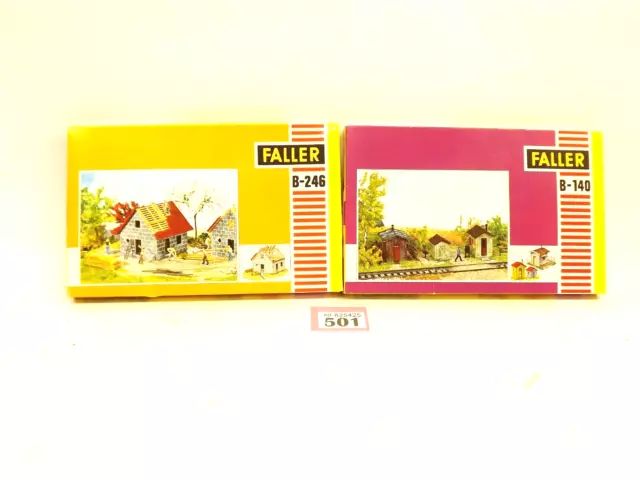 Faller Line Side Huts And House Under Construction Kits (OO Scale) Boxed P501