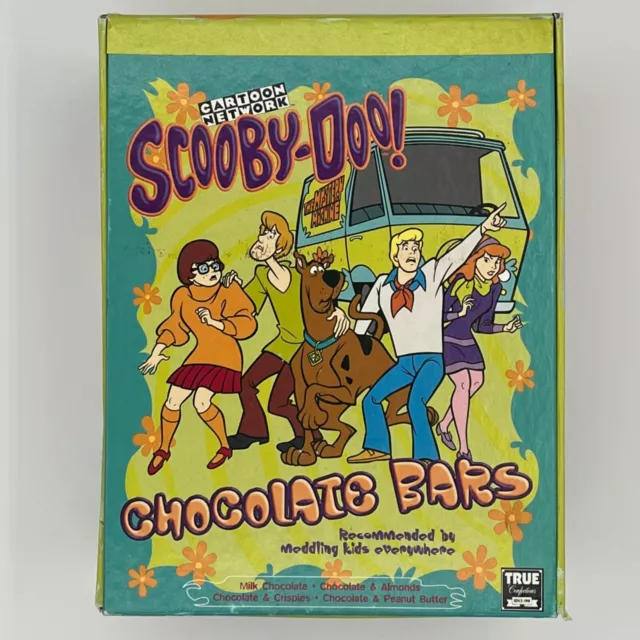 Vintage 1999 Scooby-Doo Chocolate Bars Display Box