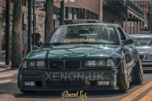 BMW E36 COUPE Overfenders Front Rear Fitment Lab WideBody Drift