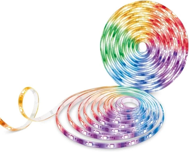 Smart Wi-Fi Light Strip, 10 metres, Multicolour, Schedule and timer, Dimmable