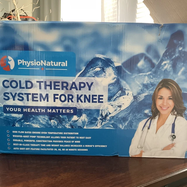 Physio Natural Cold Therapy System For Knee Portable Treatment Post Op Pain