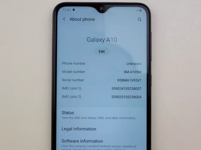 Samsung Galaxy A10 (SM-A105M/DS) 32GB (GSM Unlocked) Dual SIM Smartphone - K9997 3