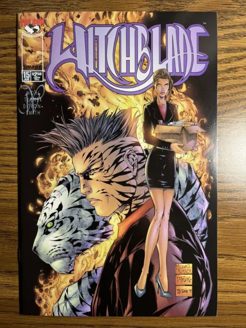 Witchblade 15 Gorgeous Michael Turner Cover Image Top Cow Comics 1997