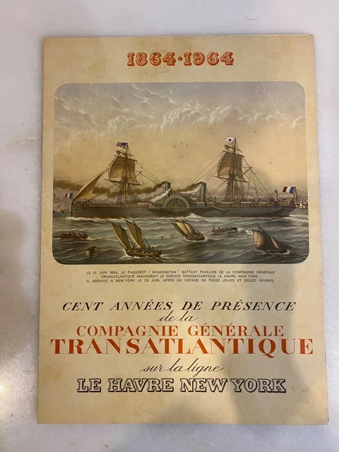 FDC Poste navale 1962 Voyage inaugural Le Havre - New York du Paquebot FRANCE