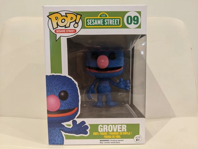 SESAME STREET #09 Grover [2016 - Vaulted] Funko Pop! Vinyl Figure ...