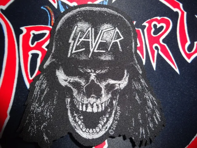 Slayer Woven Laser Cut Import Patch Thrash Metal Exodus 66