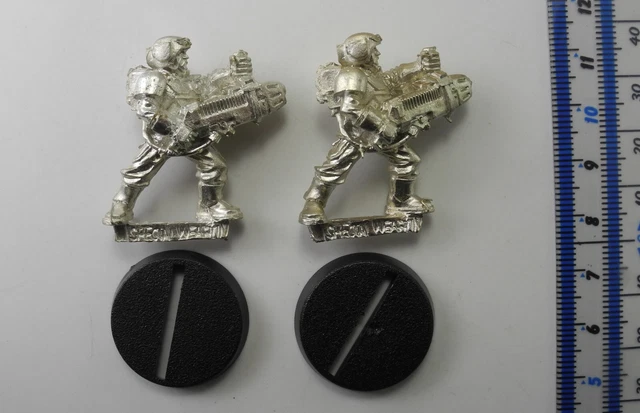 STORMTROOPER FUCILIERI GUARDIA Imperiale - Warhammer 40K Metallo Classico GW X13399 EUR 25,68