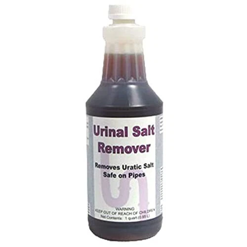 Detco Urinal Salt Remover Concentrate - Safe on Pipes and Plumbing, Odor Cont...