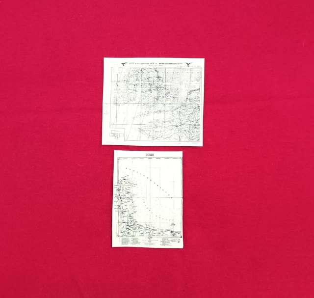 DIORAMA/DRAGON/DID 1.6 SCALE WW2 German lufftwaffa Maps .*LOOK* EUR 2