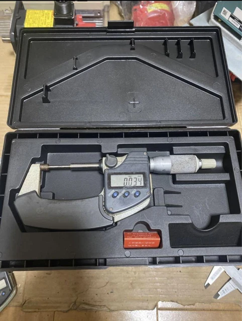 3A00139 Mitutoyo Micrometer 0-25mm 0.001mm Japan