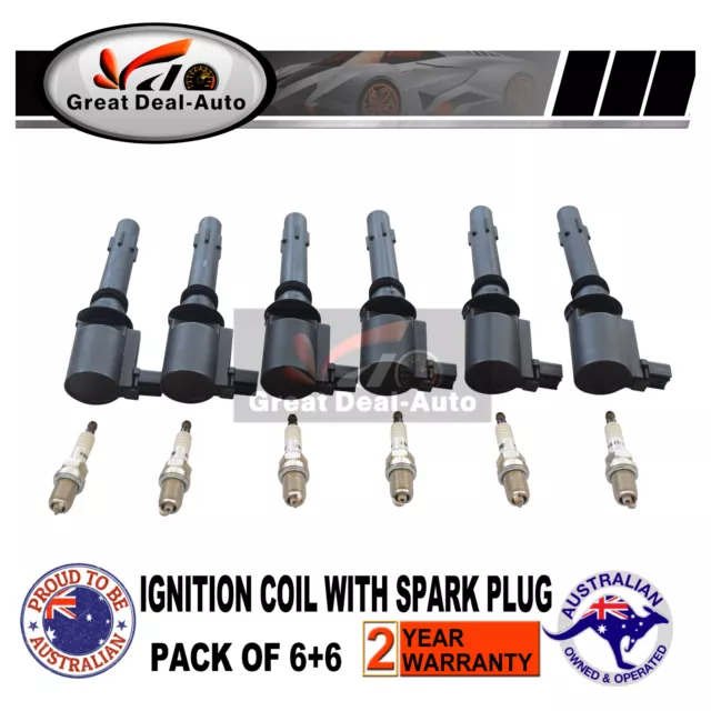 Ignition Coil For FORD Territory Falcon Fairmont BA BF XR6 FG-GAS BAF12A366A