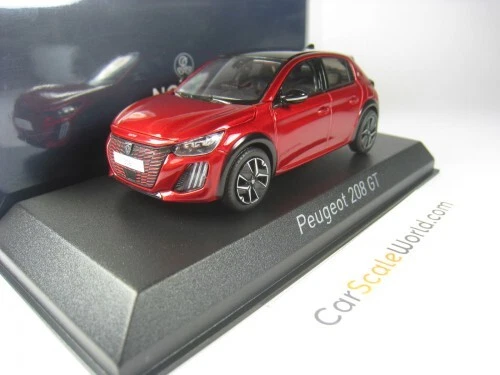Modèle Réduit Peugeot 208 GT 2024 - Échelle 1:43, Couleur Elixir Red, Collection Norev - 5