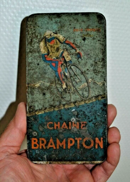Boite vide pour chaine de vélo BRAMPTON années 50/60 très bon état