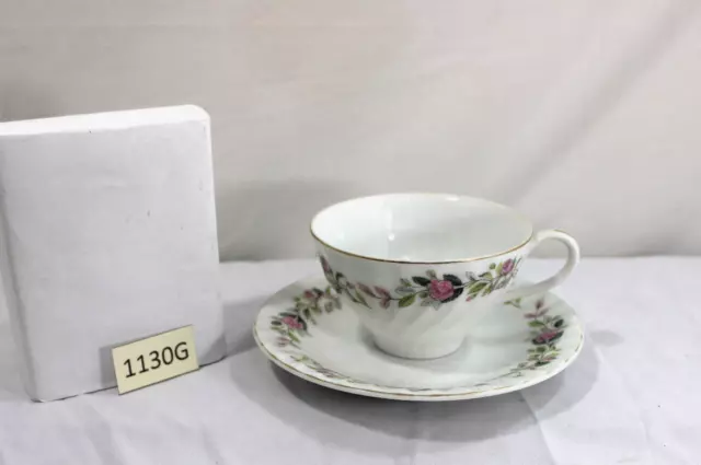 Creative Fine China Of Japan ~Regency Rose~ Beautiful Tea Cup & Saucer  #2345