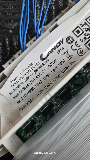 Scheda Lavatrice Candy/hoover - 49030390 - Foto 12