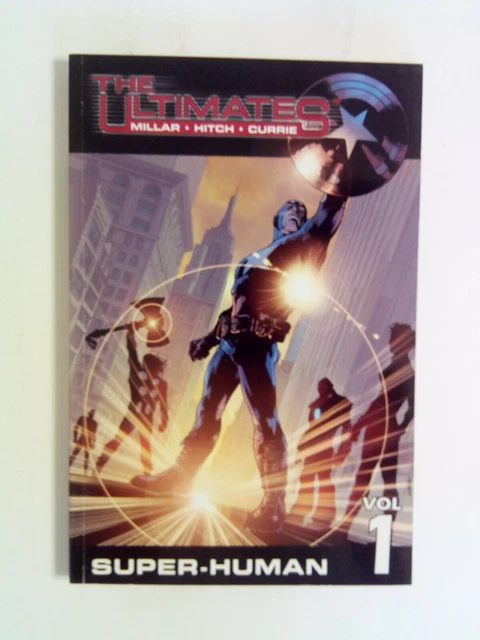 The Ultimates Book 1: Super-Human TPB Marvel 2002 #1-6 Captain America Iron Man