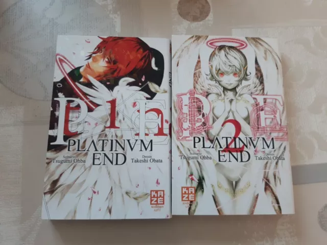 Lot Mangas - Platinum End - volumes 1 et 2 - Kazé