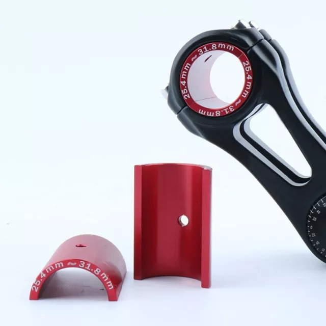 Red Aluminum Alloy Bike Handlebar Shim Spacer Stem Reducer Perfect fit