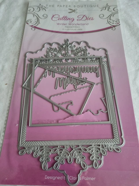 The Paper Boutique WINTER WONDERLAND verschachtelte Stanzformen