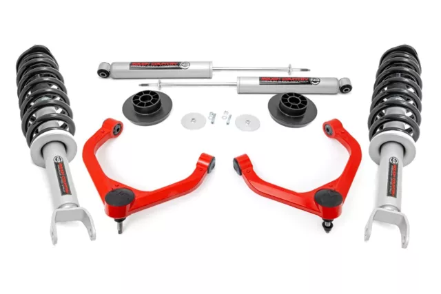 Rough Country 3.5" Lift Kit N3 Struts for Ram 1500 2019-2024 31431RED