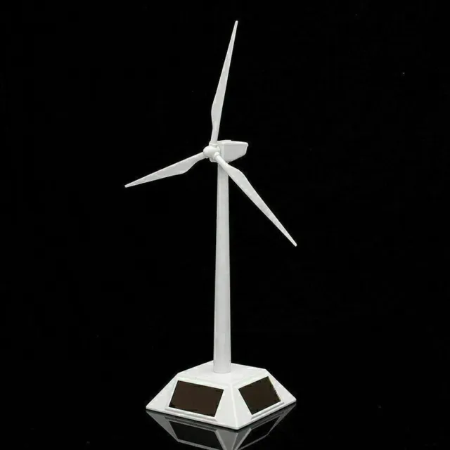 W3P2 Wohnkultur Modell Windrad Mini Solarenergie Windkraftanlage Windmühle Spiel