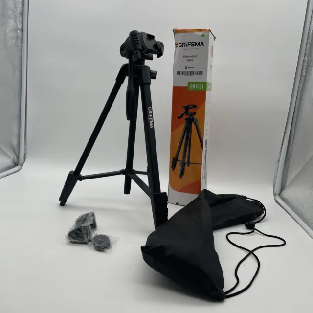 Trípode GRIFEMA cámara móvil plegable con mando a distancia Bluetooth
