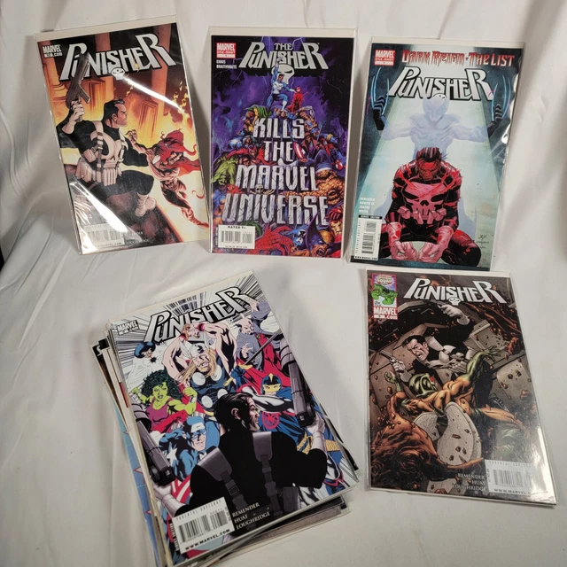 💥Huge💥Punisher/War Journal/Max/ Oneshots MARVEL Comics Lot Bundle NM Condition