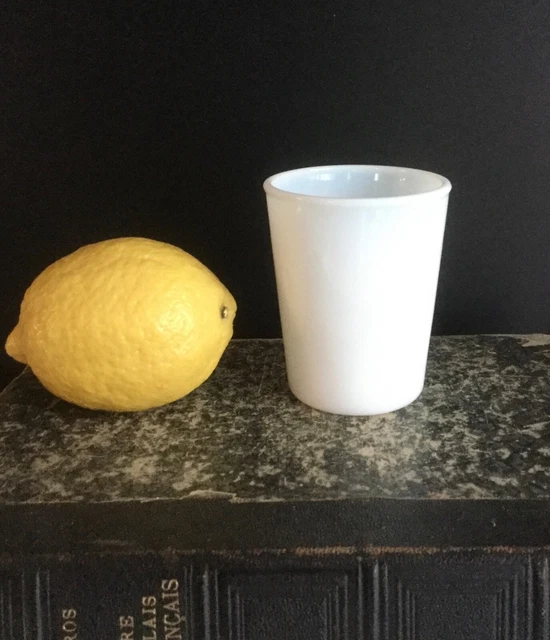 vtg TUMBLER ONLY fits JL Mott/Brasscrafters+others wall toothbrush cup holder