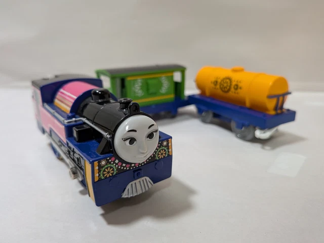 THOMAS & FRIENDS TOMY Plarail Trackmaster Ashima Complete Set Train £54 ...