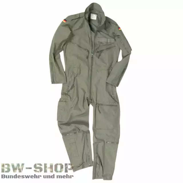 Original Bundeswehr Fliegerkombi Oliv Bw Pilotenkombi Overall Kombi