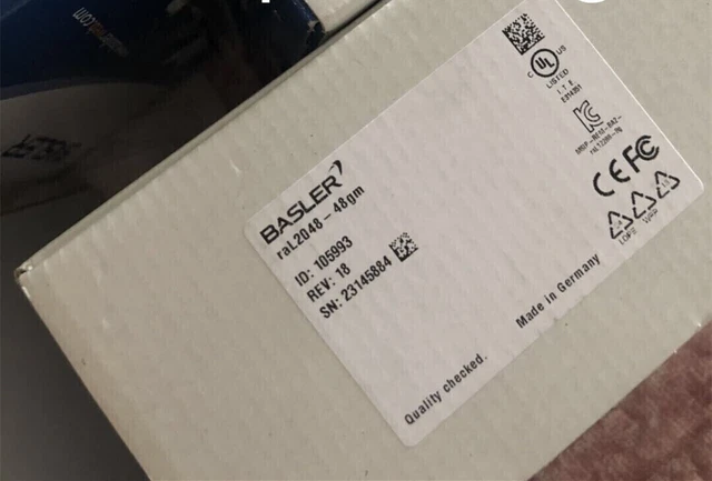 1pcs ral2048-48gm Basler Industrial Camera Fast shipping#DHL or FedEx