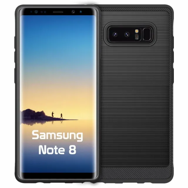 Ultra Slim Jelly Case for Samsung Galaxy Note 8 by Cellet – Black